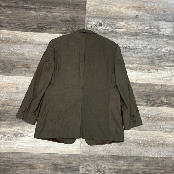 Brooks Brothers 346 Houndstooth Mens 45R 2-Piece Suit Pants Blazer Wool Lycra - Picture 4 of 16